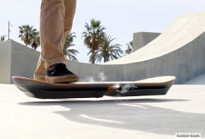 Lexus Hover Board in action