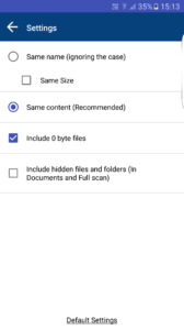 Duplicate file fixer android
