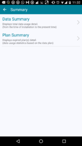 check wifi data usage review
