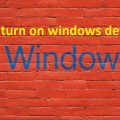 how to turn on windows defender windows 10