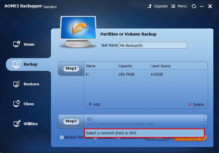 AOMEI Backupper best backup tool