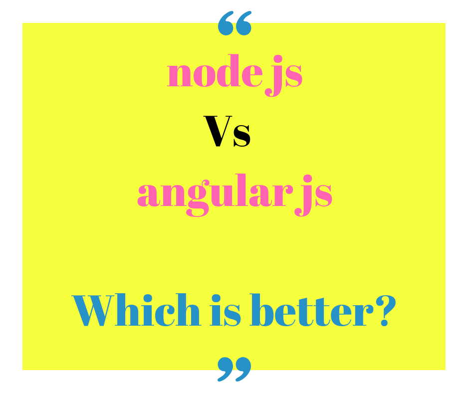 node js vs angular js
