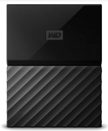 WD My Passport 1TB Portable External Hard Drive (Black)